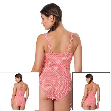 Maternity Oh Baby by Motherhood™ Geometric Tankini Top & Scoop Bottom ...