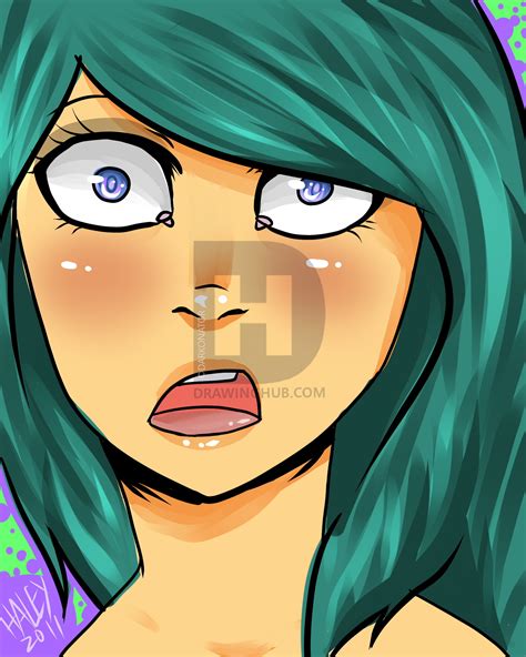 Shocked Face Drawing at PaintingValley.com | Explore collection of ...