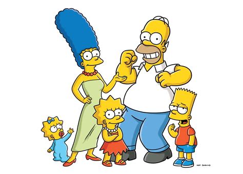 Desenho Da Familia Simpson - 7