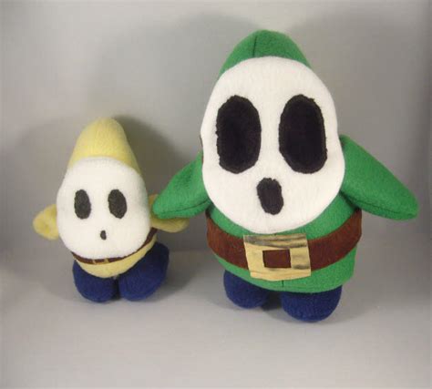 Large Green Shy Guy plush by pandari on DeviantArt