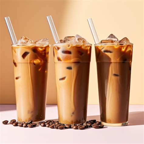 premium ai image cold coffee