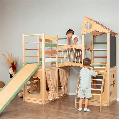 Large Playground Climber - WoodandHearts