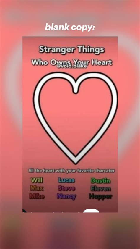 stranger things: who owns your heart? | Stranger things, Stranger, Heart