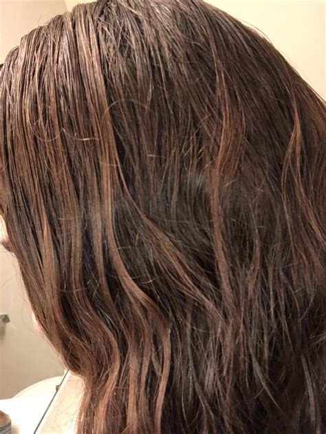 brown streaks black hair 7