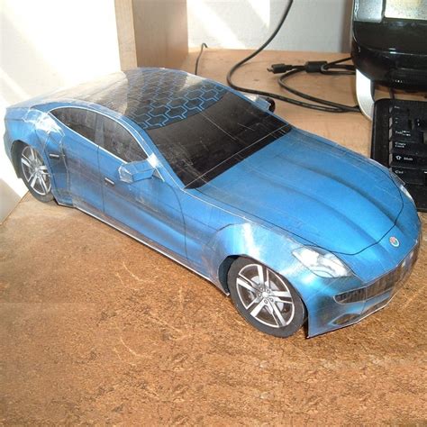Papercraft Race Car Template