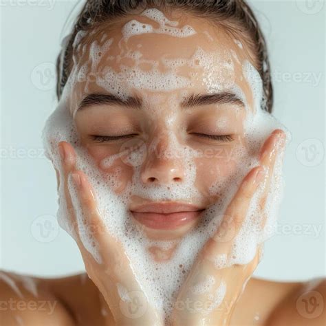 Foam On Face Stock Photos, Images and Backgrounds for Free Download