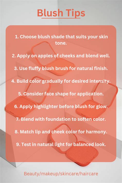 blush tips