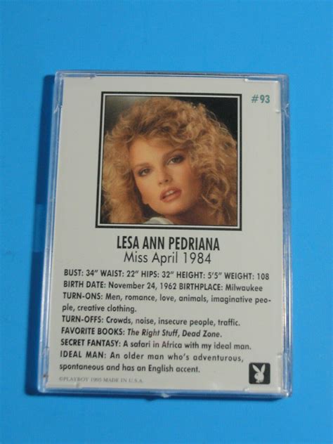 1984 Playboy Playmate of the month Lesa Ann Pedriana #93 | #3921918002