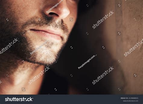 chiseled face profile