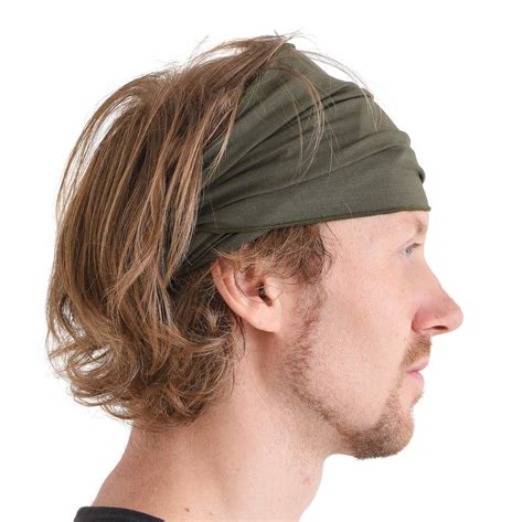 mens headband for long hair 7