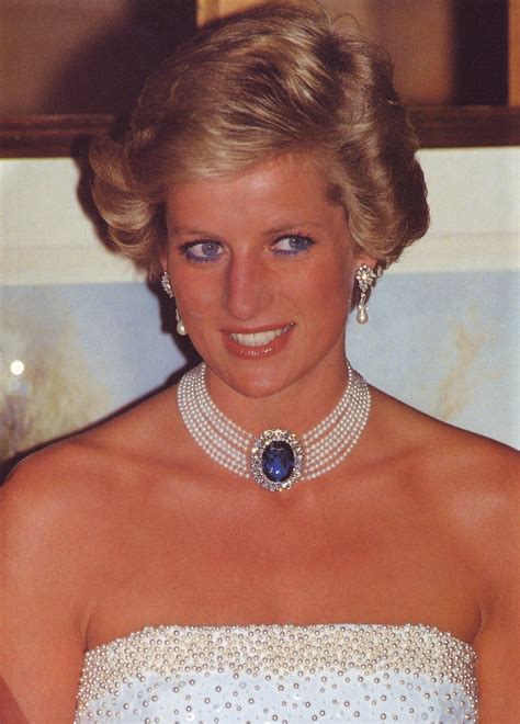 Sapphire Choker | Princess diana jewelry, Princess diana, Lady diana