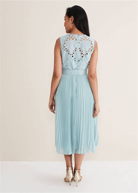 Petite Amora Lace Bodice Dress
