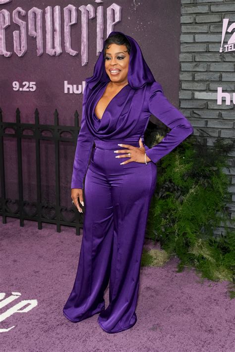 Niecy Nash Wears Attic Koncept Jumpsuit to 'Grotesquerie' Premiere