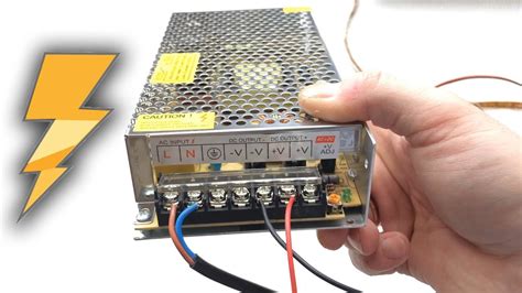 Импульсный блок питания 12v 8A с AliExpress - YouTube