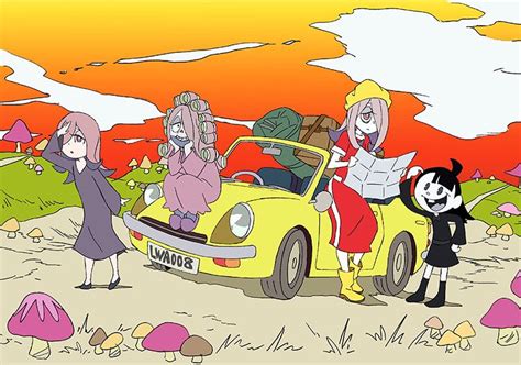 Sucy, Sucy, Sucy, and Akko on a roadtrip : r/LittleWitchAcademia
