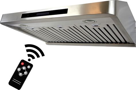 roxon  cfm  cabinet style range hood kitchen exhaust fan