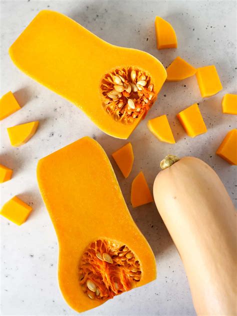 How To Cut Butternut Squash - Maple Jubilee