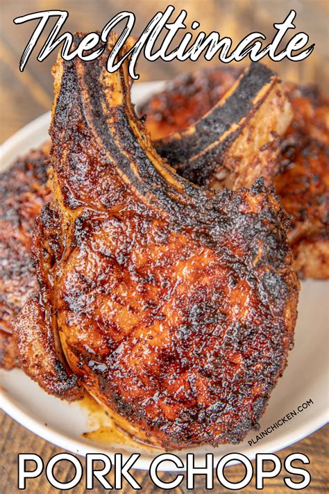 The Ultimate Pork Chops | Pork chop recipes baked, Pork recipes, Baked pork