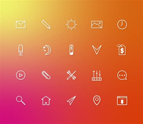 icon set designs  behance