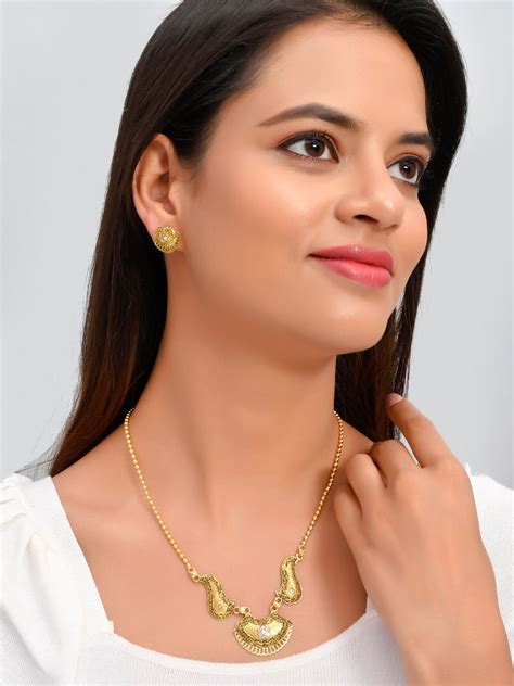 Buy Oxidised Gold Tone Hansa Jewellery Sets for Women Online at ...