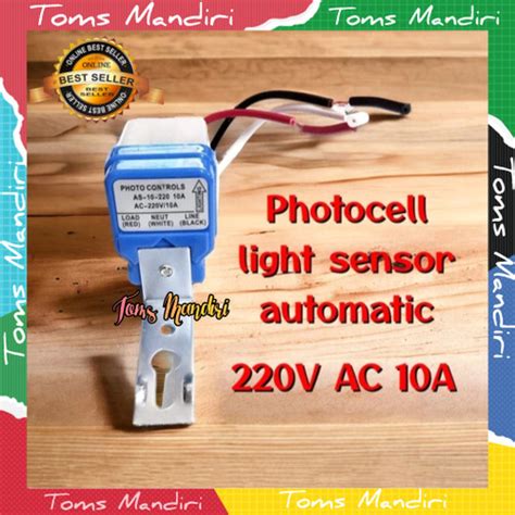 Jual Photocell AS-10-220 10A AC 220V Photo Controls Photo Cell Switch ...