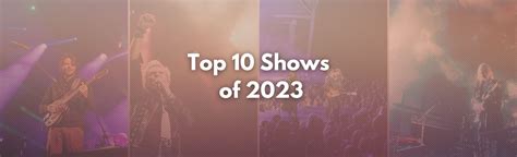 Header, Top 10 Shows of 2023 - Logjam Presents