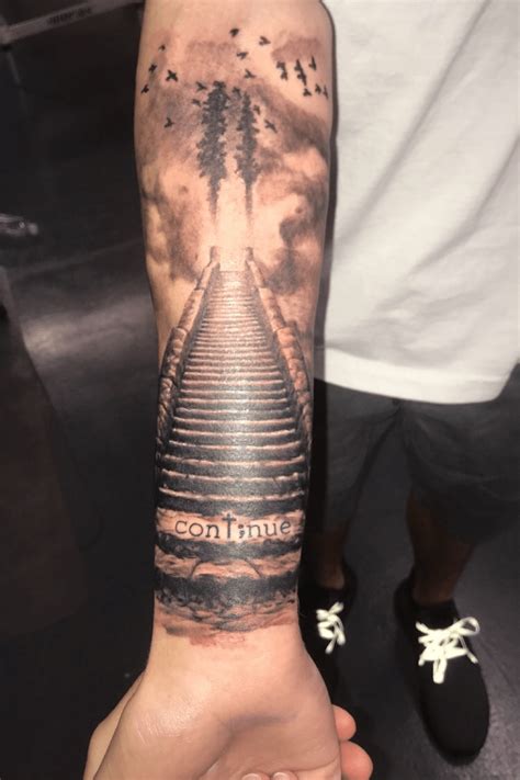 Led Zeppelin Stairway To Heaven Tattoo