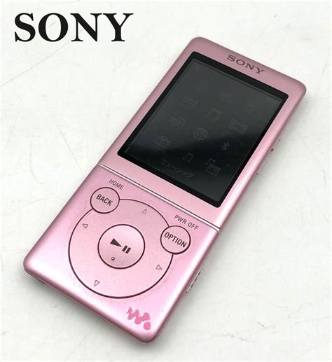 7702700-2 SONY ソニー/ipod/NW-S774/通電確認済/初期化済/WALKMAN/ウォークマン/Sシリーズ/ライトピンク ...