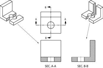 Sectional Views – Basic Blueprint Reading