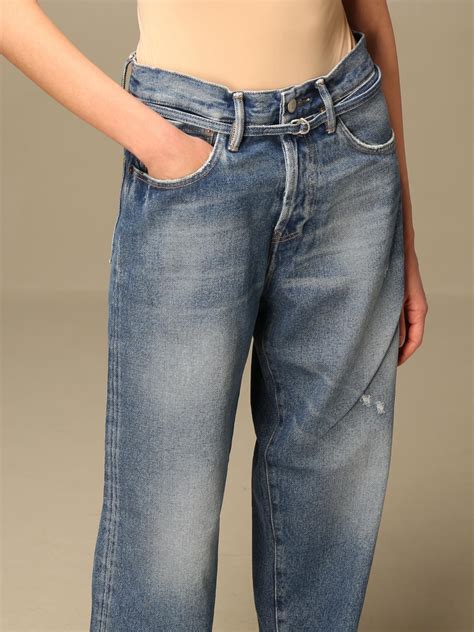 ACNE STUDIOS: Jeans women | Jeans Acne Studios Women Blue | Jeans Acne ...