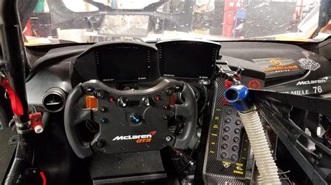 Fanatec McLaren GT3 wheel in a McLaren GT3 : simracing