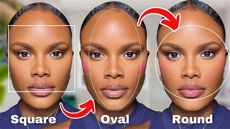 apply blush   face shape youtube