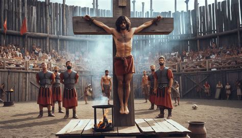 public crucifixion in the arena of Rome by xandi55 on DeviantArt
