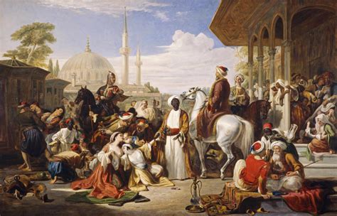“The Slave Market of Constantinople” Painting by Sir William Allan