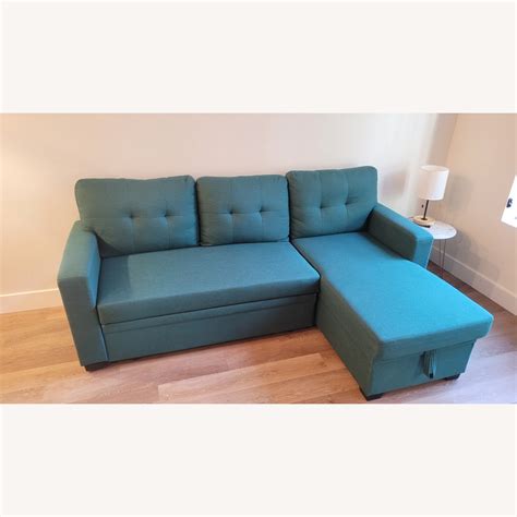 green sleeper sofa