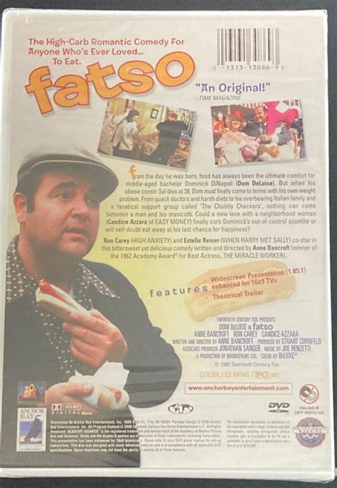 Fatso (DVD, 2006) 13131308693 | eBay