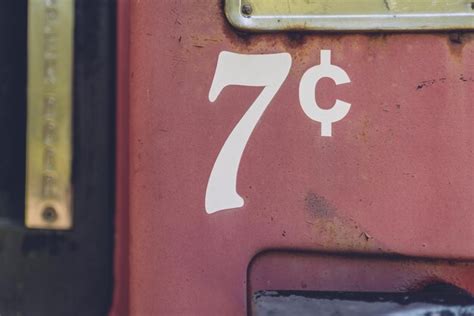 premium photo close   number   wall