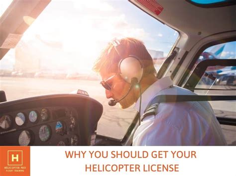 Why You Should Get Your Helicopter License