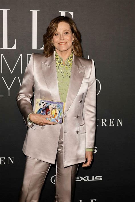 SIGOURNEY WEAVER at 2nd Annual Academy Museum Gala Afterparty in West