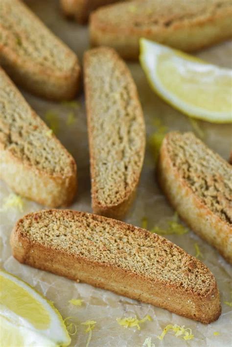 Lemon Biscotti - Chisel & Fork