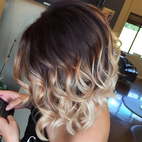 short ombre hairstyles