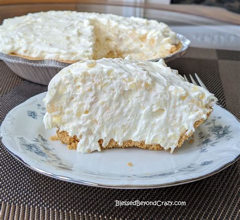 No-Bake Pineapple Cream Cheese Pie (Gluten-Free Option) | Recipe