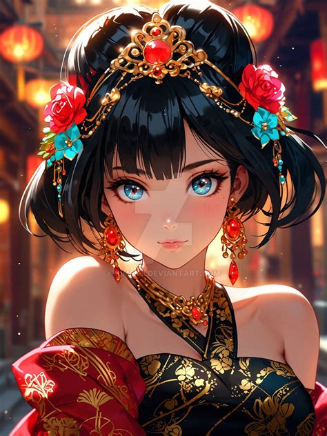Realistic Black hair waifu with blue eyes by Simpiiiii on DeviantArt