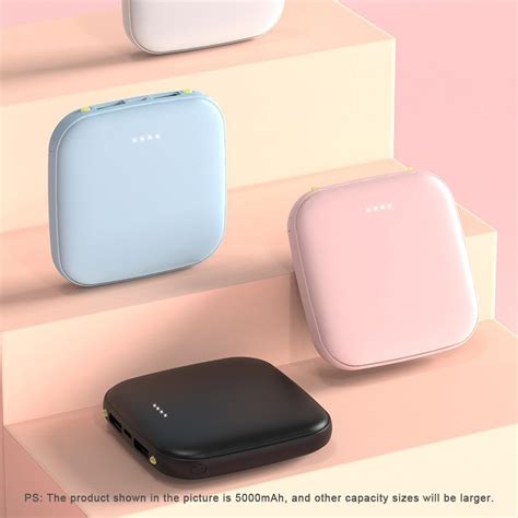 Купить 10000 мАч Mini Power Bank Dual USB повербанк портативное внешнее ...