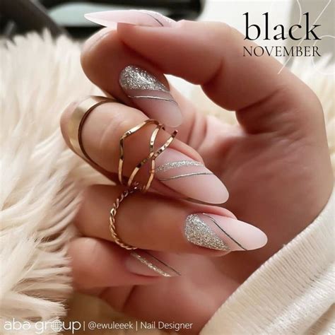 Френч, серебро, светлый(свадьба) | Trendy nails, Stylish nails, Chic nails