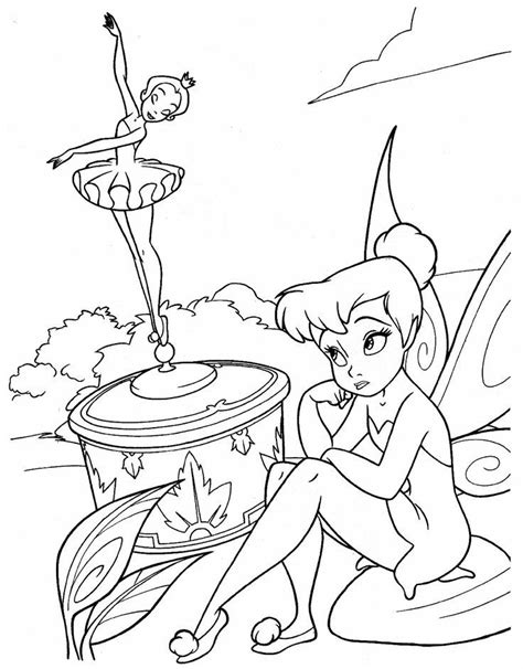 Disney Fairies Pixie Hollow Coloring Pages - Coloring Home