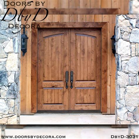 Rustic Wooden Front Doors