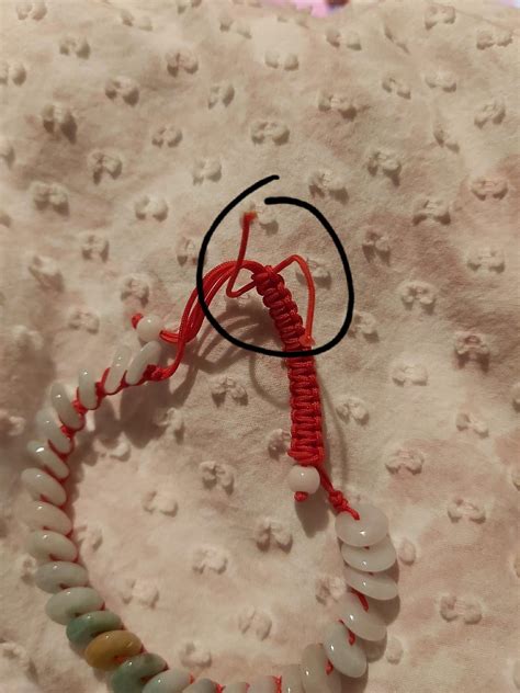 how to fix a bracelet string