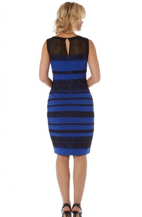 Blue and Black Dress - The Hollywood Gossip