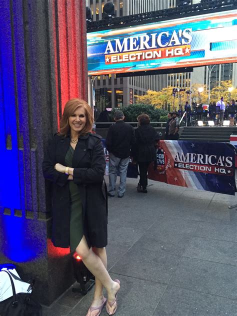 Liz Claman's feet